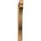 Ekena Millwork Funston Block Rough Sawn Outlooker, Western Red Cedar, 6"W x 48"D x 48"H OUT06X48X48FST05RWR - alternate 3